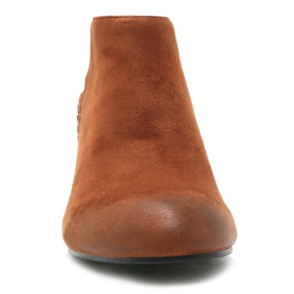 Comfortable Wedge Heel Bootie Oil Finish Ankle - Picture 6 of 9